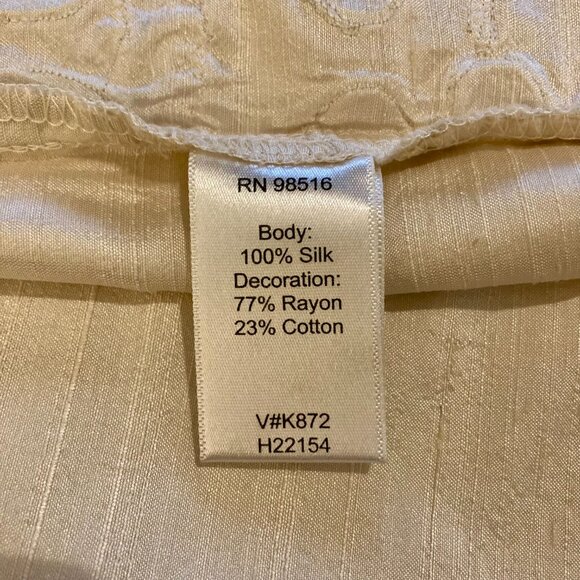 Excellent Condition, SZ 1X, Coldwater Coldwater Creek Jacket, Ivory - Picture 3 of 5